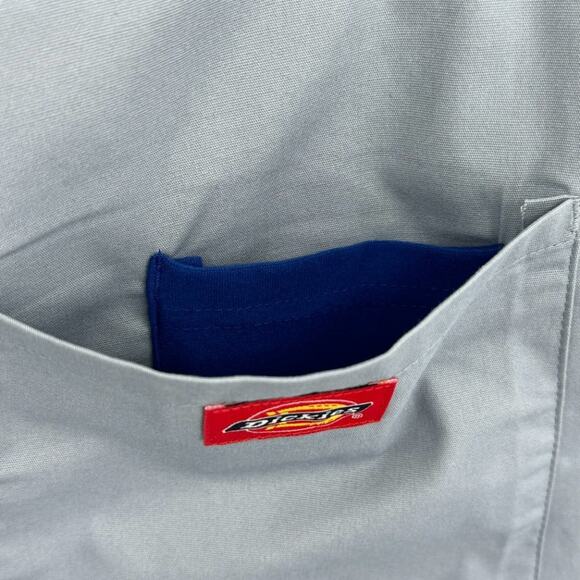 Dickies EDS Signature gray adjustable drawstring waist unisex scrub pants - Picture 6 of 8